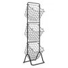 Hivvago 3-tier Fruit Basket Stand With Adjustable Heights