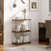 Hivvago 3-tier Multipurpose Display Rack With Metal Frame