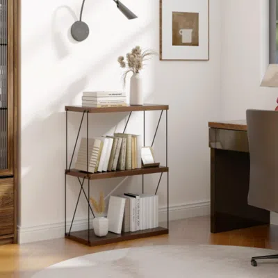 Hivvago 3-tier Multipurpose Display Rack With Metal Frame