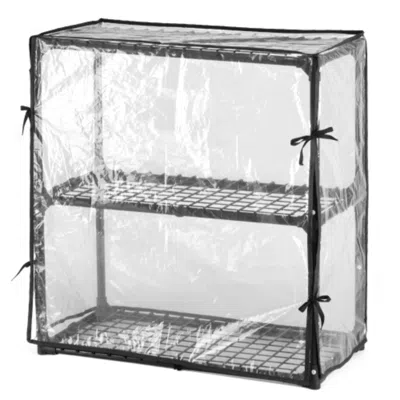 Hivvago 3 Tier Wire Rack With Removable Cover 1 Pack