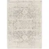 Hivvago 3' X 5' Distressed Oriental Area Rug In Light Grey / Beige In Neutral