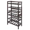 Hivvago 30-bottle Wine Rack Walnut