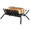 Hivvago 31/25/18 Inch Fireplace Grate For Outdoor Fire Pit-s