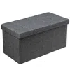 Hivvago 31.5 Inch Fabric Foldable Storage With Removable Storage Bin-dark Gray