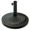 Hivvago 31.5 Lbs Market Heavy-duty Outdoor Stand Bronze Umbrella Base