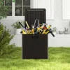 Hivvago 31/73/100 Gallon All Weather Storage Container With Lockable Lid-s