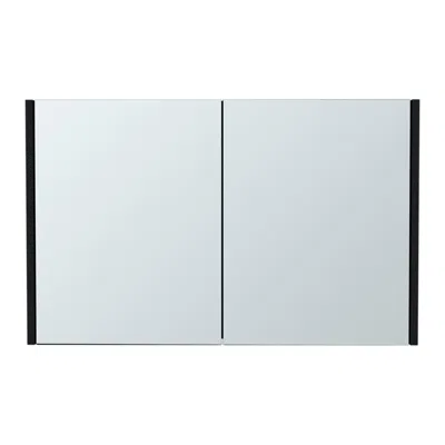 Hivvago 32" Black Wood Floating Bathroom Vanity In White