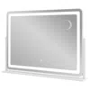Hivvago 32 X 22 Inch Large Makeup Vanity Mirror With 3-color Lighting Mode-white
