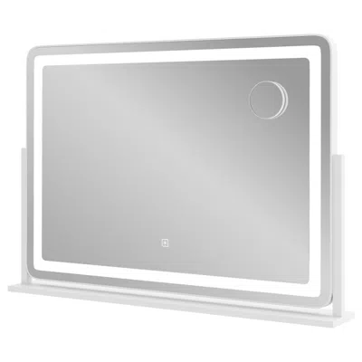 Hivvago 32 X 22 Inch Large Makeup Vanity Mirror With 3-color Lighting Mode-white