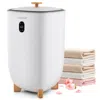 Hivvago 35l Large Home Towel Warmer Bucket With Auto Shut-off Function-white