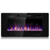 Hivvago 36 Inch Ultra Thin Wall Mounted Electric Fireplace