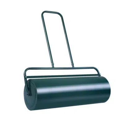Hivvago 36 X 12 Inch Tow Lawn Roller Water Filled Metal Push Roller-black