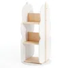 Hivvago 360° Kid's Rotating Bookshelf Toy Storage Organizer With 5 Shelves