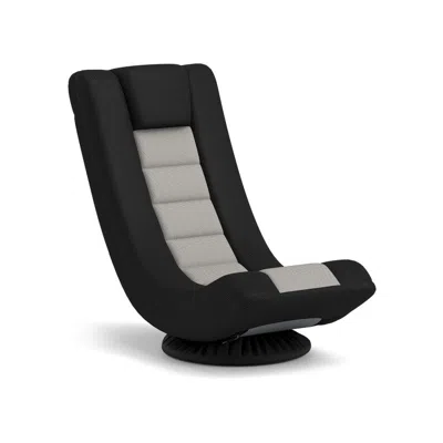 Hivvago 360â° Swivel Gaming Chair With 4 Adjustable Position-black And Gray