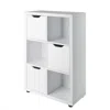 Hivvago 3x3 Storage Cabinet White