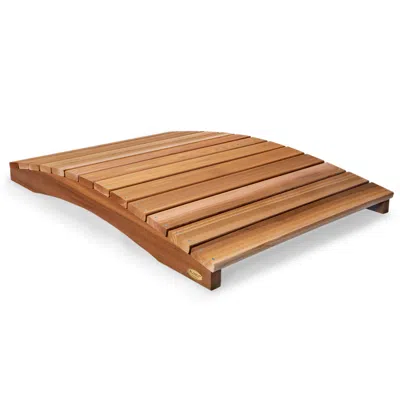 Hivvago 4-ft Western Red Cedar Garden Bridge In Brown