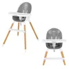 Hivvago 4-in-1 Convertible Baby High Chair Infant Feeding Chair In Multi