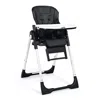 Hivvago 4-in-1 High Chairâ€"booster Seat With Adjustable Height And Recline-black