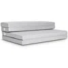 Hivvago 4 Inch Folding Sofa Bed Foam Mattress With Handles-queen Size