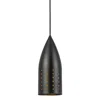 Hivvago 4 Inch Modern Pendant Light, Round Metal Shade, Oil Rubbed Black Bronze In Black