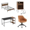 Hivvago 4-piece Modern Home Office & Bedroom Set