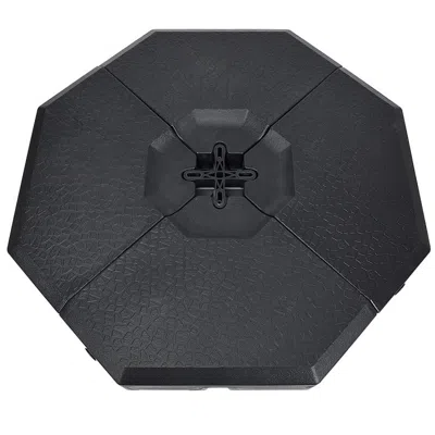 Hivvago 4 Pieces Patio Cantilever Offset Umbrella Weights Base Plate Set
