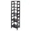 Hivvago 4-tier Storage Shelf Espresso