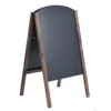 Hivvago 40 Inch Wood A-frame Sidewalk Wedding Signage Chalkboard
