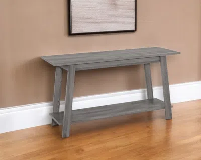 Hivvago 42" Gray Open Shelving Tv Stand