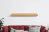 Hivvago 43" Natural Light Brown Wooden Floating Shelf In Brown
