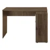 Hivvago 46" Brown Wood L Shape Computer Desk In Brown