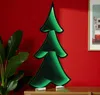 Hivvago 46" Green Acrylic Trees Christmas Christmas Tree Tabletop Sculpture With Led In Green