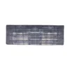 Hivvago 47" Blue And Cream Abstract Design Blue Leg Upholstered Bench In Blue