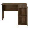 Hivvago 47" Brown Wood Corner Computer Desk In Brown