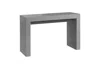 Hivvago 47" Gray Wood Block Console Table In Gray