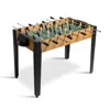 Hivvago 48 Inch Competition Sized Home Recreation Wooden Foosball Table-brown In Multi