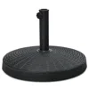 Hivvago 49 Lbs Patio Resin Umbrella Base Stand For Outdoor