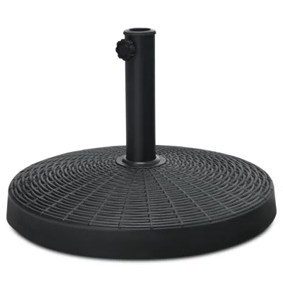 Hivvago 49 Lbs Patio Resin Umbrella Base Stand For Outdoor