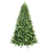 Hivvago 6ft Classic Christmas Tree With 1339 Pe+pvc Tips Realistic Hinged Branches In Green