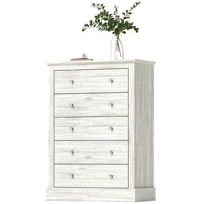 Hivvago 5-drawer Chest Of Drawers For Bedroom Or Entryway