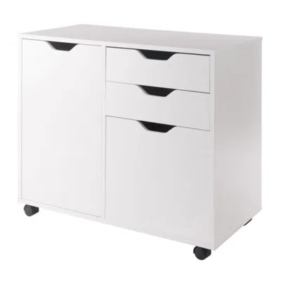 Hivvago 5-drawer Mobile Cabinet White