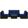 Hivvago 5-piece Outdoor Patio Furniture Set With Cushions And Coffee Table