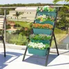 Hivvago 5-tier Vertical Garden Planter Box Elevated Raised Bed With 5 Container-brown