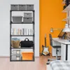 Hivvago 5 Tier Wire Rack Shelf 1 Pack In Black