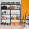 Hivvago 5 Tier Wire Rack Shelf 2 Pack In Black