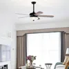 Hivvago 52 Inches Ceiling Fan With Remote Control-oak