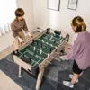 Hivvago 54 Inch Foosball Table Arcade Soccer Game Table With 2 Balls And 26 Players-natural