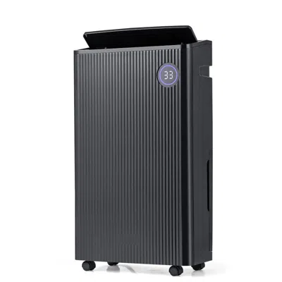 Hivvago 57-pint Dehumidifier For Spaces Up To 4500 Sq. Ft In Black