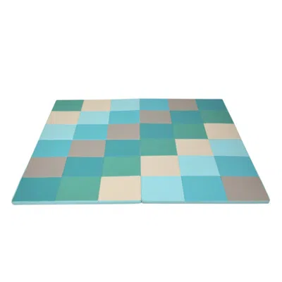 Hivvago 58 Inch Toddler Foam Play Mat Baby Folding Activity Floor Mat