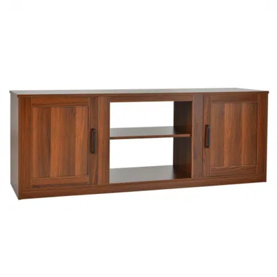 Hivvago 58 Inch Tv Stand With 1500w Faux Fireplace For Tvs Up To 65 Inch-vintage